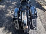 harley stretched saddle bags
