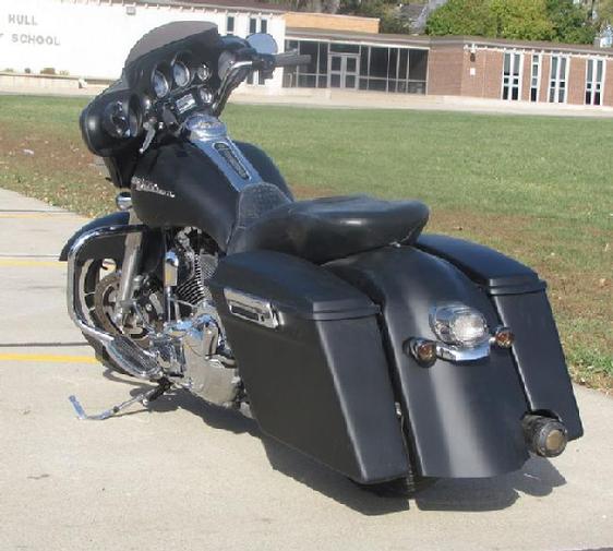 harley trike fender bags